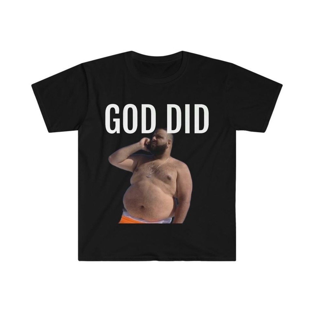 DJ KHALED God Did Tshirt, Rappers, Hiphop